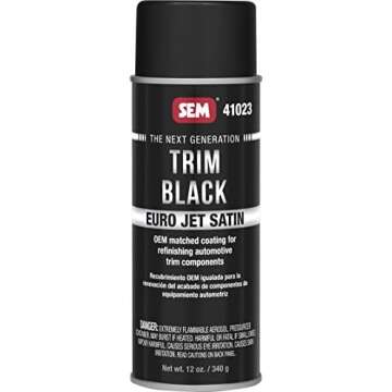 SEM Exterior Trim Restoration Kit