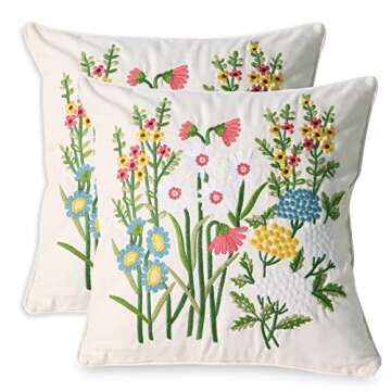 Spring Pillow Covers