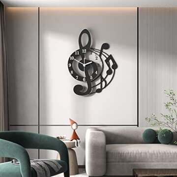 Music Note Clocks