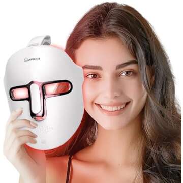 LED light therapy face masks