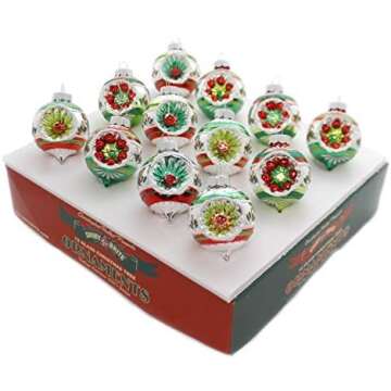 Vintage Christmas Tree Decorations