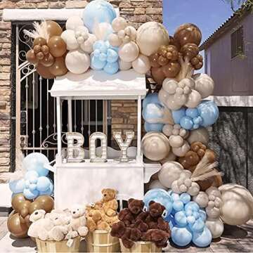 its a baby boy bear babyshower