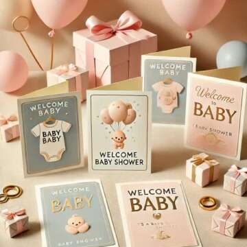 Charming Baby Shower Cards for Heartfelt Wishes