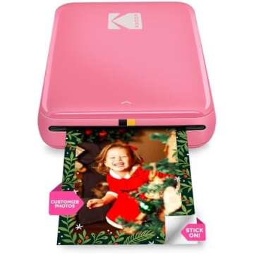 Photo Mini Photo Printer (Sticker Photos!)