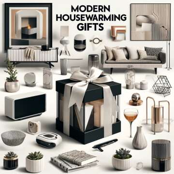 Modern Housewarming Gifts for Trendy Homes