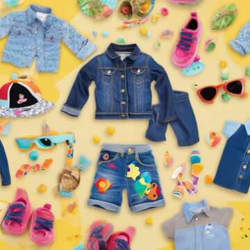 Stylish denim clothes for kids in any occasion 👖✨