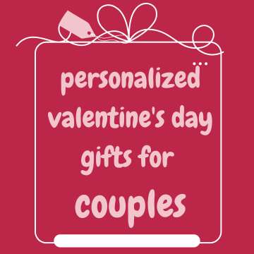 personalize valentines day gift for couples