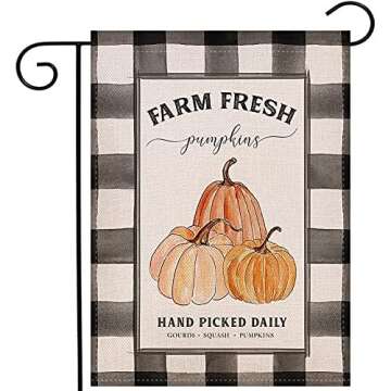 FALL FLAGS FOR GARDEN AND PATIO DECOR