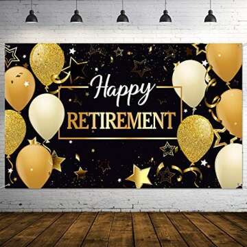 Happy Retirement - Celebrate in Style!