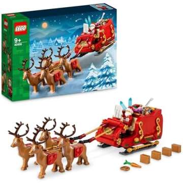 LEGO and Christmas go peg in peg