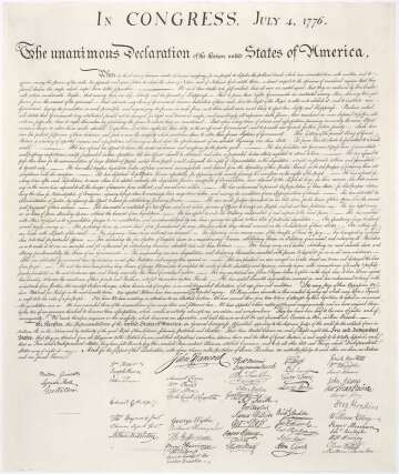 US Declaration Reaches London - 1776