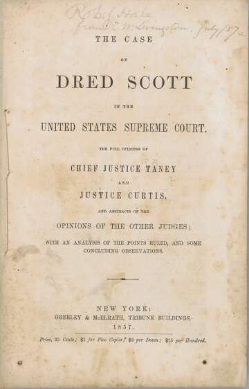 The Freedom of Dred Scott: A Pivotal Moment in American History