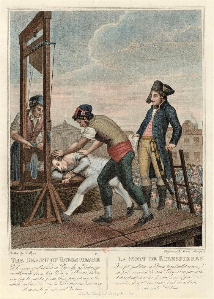 The Execution of Maximilien Robespierre: A Turning Point of the French Revolution