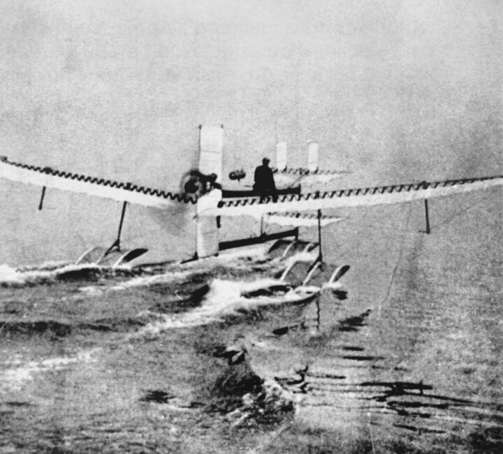 The Historic Flight of the Fabre Hydravion (1910)