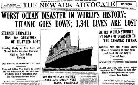 The Sinking of the RMS Titanic: A Night to Remember