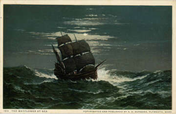 The Landing of the Mayflower Pilgrims