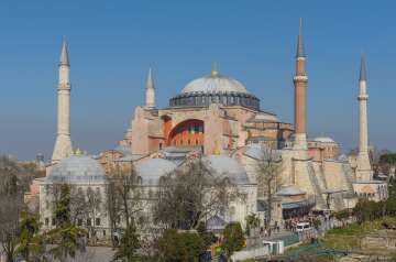 Re-Dedication of Hagia Sophia in 563 AD