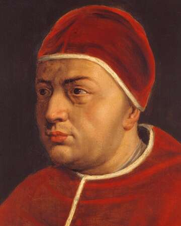 Election of Pope Leo X in 1513