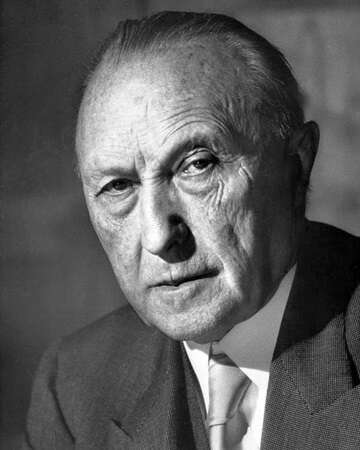 Konrad Adenauer Re-elected in 1957