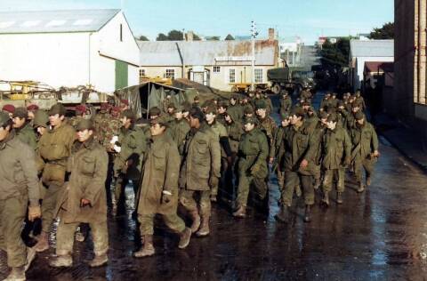 Argentina's Surrender on South Georgia Island in 1982