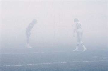 The Fog Bowl: A Legendary NFL Playoff Game