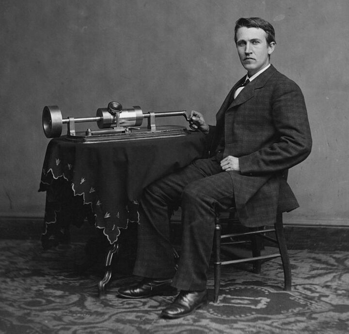 The Invention of the Phonograph by Thomas Edison