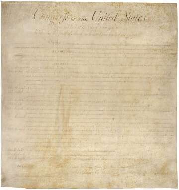 The Introduction of the Bill of Rights by James Madison in 1789