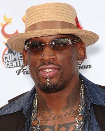 Dennis Rodman's 2003 Wedding to Michelle Moyer