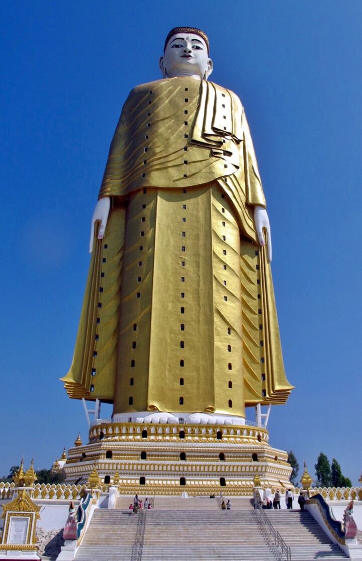 The Majesty of Laykyun Sekkya: World's Third Tallest Buddha Statue