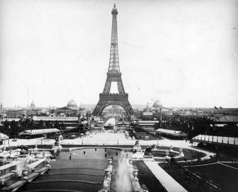 The Grand Opening of the Eiffel Tower in 1889