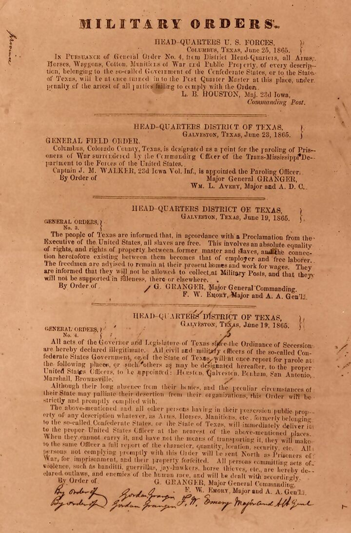 Celebrating Juneteenth: The End of Slavery in America