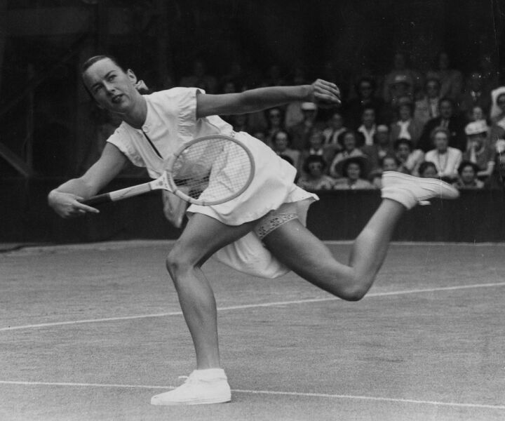 Gorgeous Gussie Shocks Wimbledon 1949