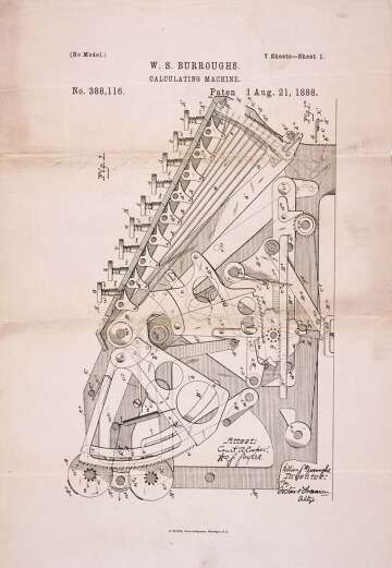 The Invention of the Adding Machine by William Seward Burroughs