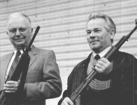 The Historic Meeting of Two Rifle Legends